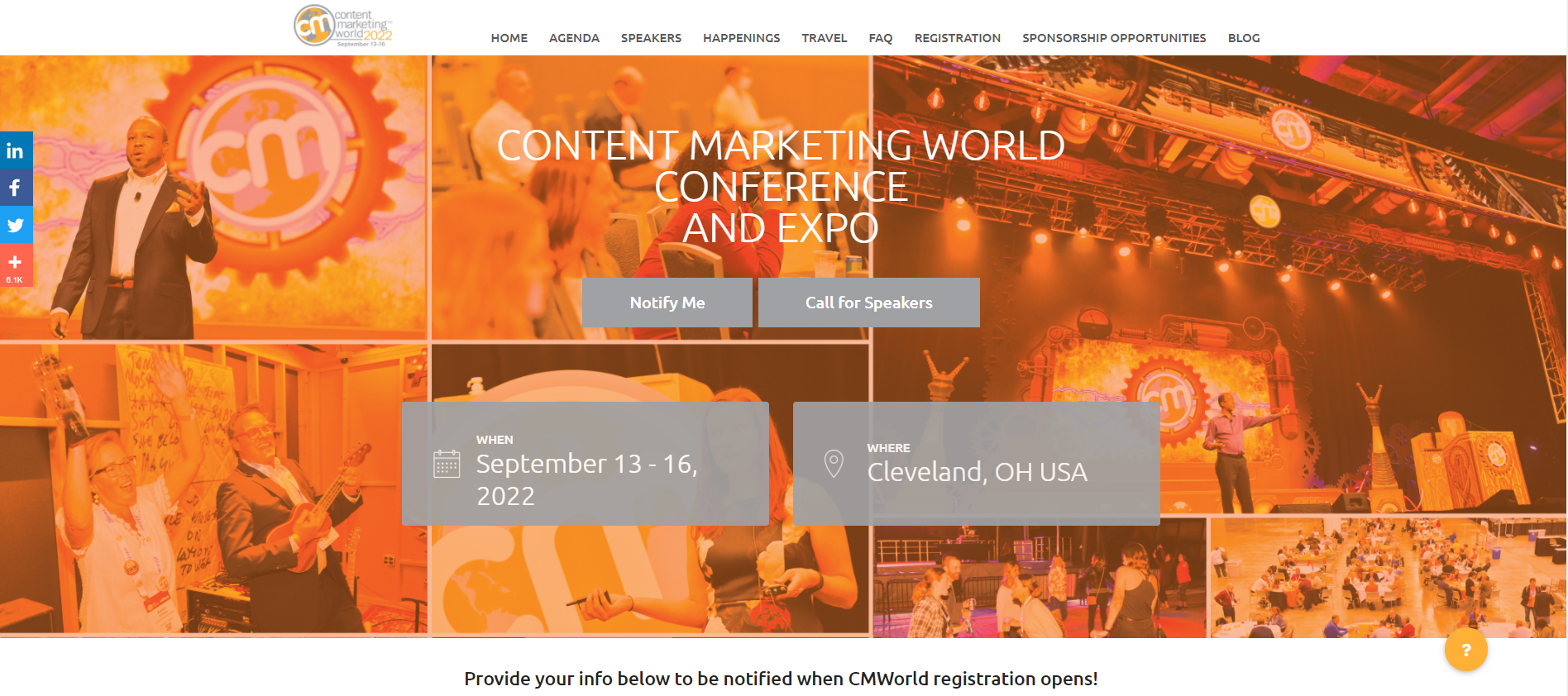 CMWorld Content Marketing Conference 2022