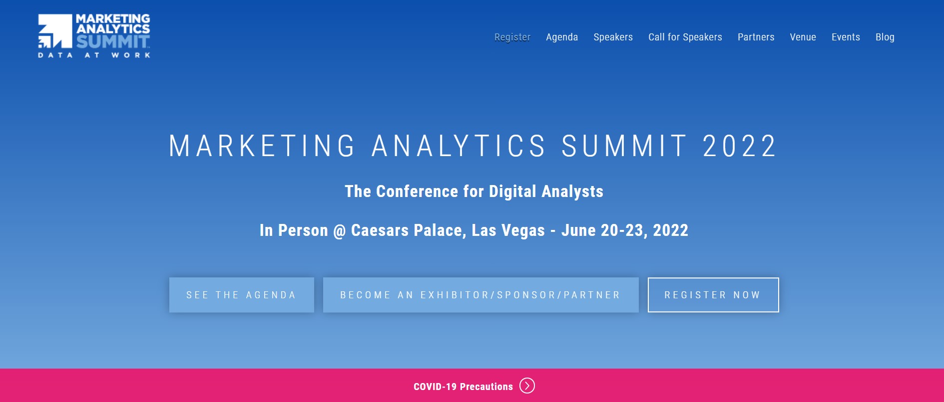 Marketing Analytics Summit 2022
