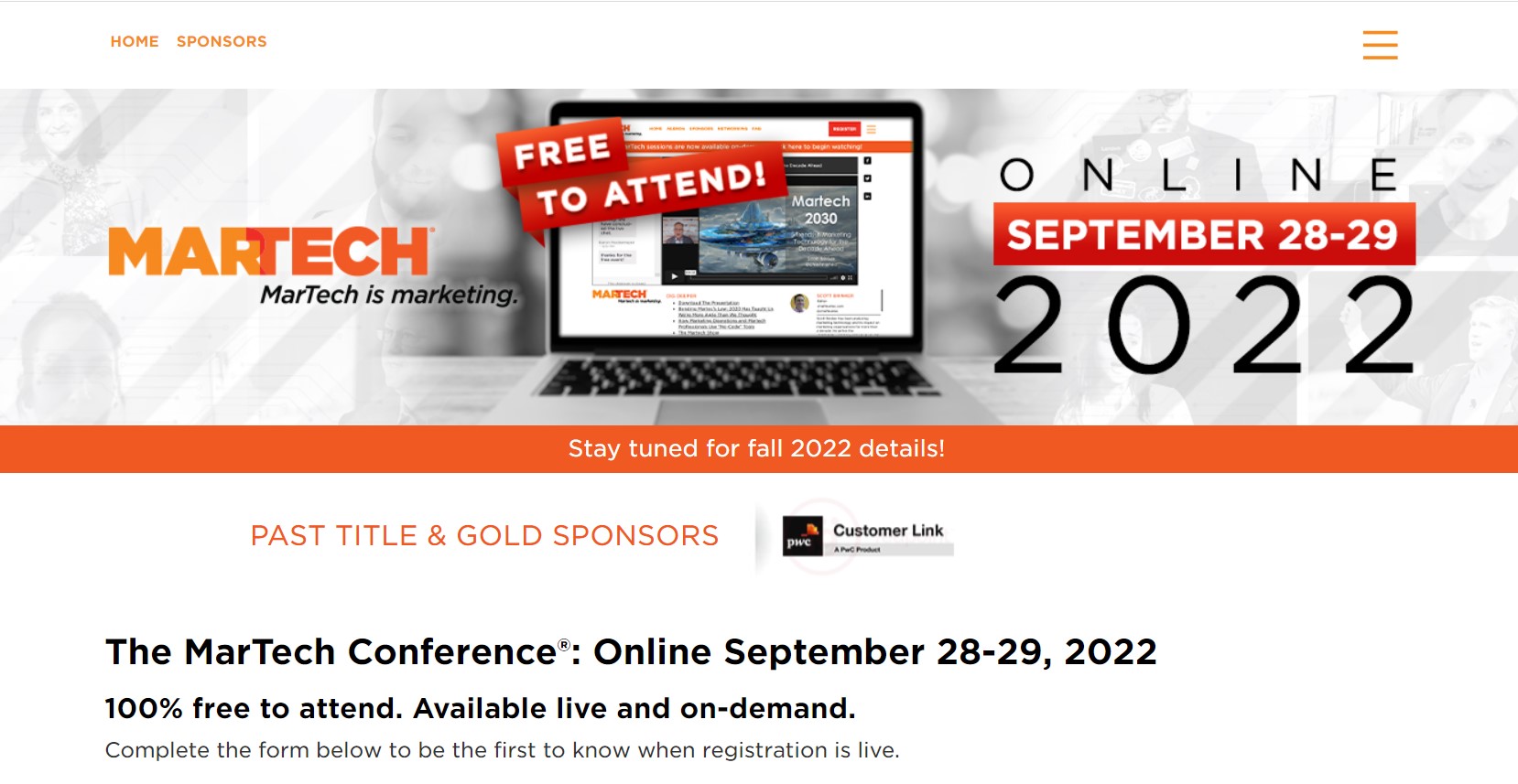 The MarTech Conference 2022