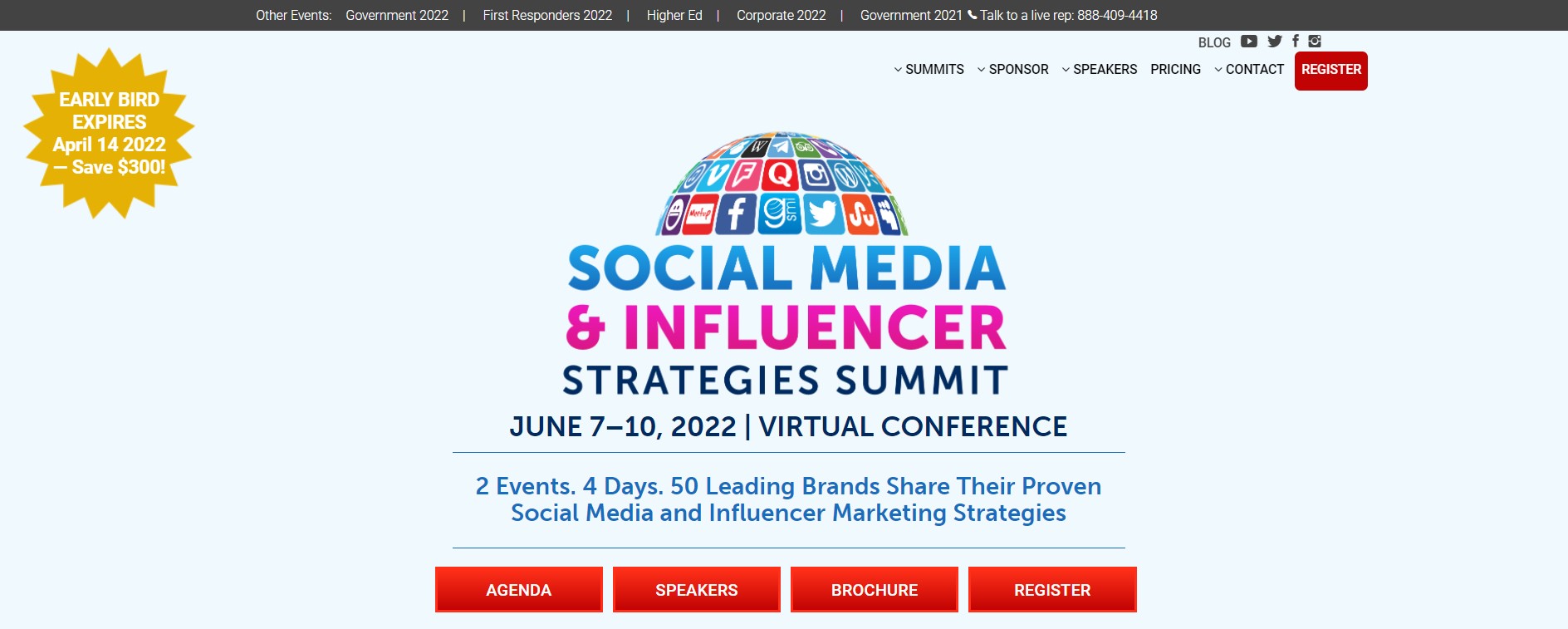 Social Media and Influencer Strategies Summit 2022
